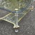 Gold Italian Two-Tier Coffee Table in Glass, 1980s For Sale - Image 8 of 16