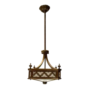 Early 2000s Gothic Style Custom Pendant Light