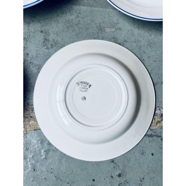 Vintage Art Deco Soup Plates from K&G Lunéville, 1940s For Sale - Image 4 of 6