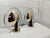 Vintage Brass Wall Lights by Leonardo Marelli, 1970s, Set of 2 For Sale - Image 9 of 9