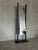 Gray Full-Length Steel Mirror, Italy, 1980s For Sale - Image 8 of 12
