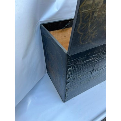 Chinoiserie Wood Trunk For Sale - Image 15 of 16