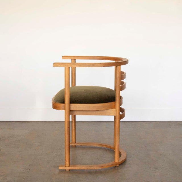 Brown 1920s Art Deco Bentwood Chairs in the Style of Josef Hoffmann- Set of 4 For Sale - Image 8 of 12