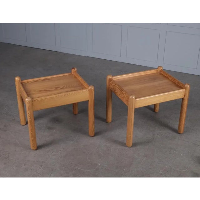 Bedside Tables, Denmark, 1970s, Set of 2 For Sale - Image 4 of 9