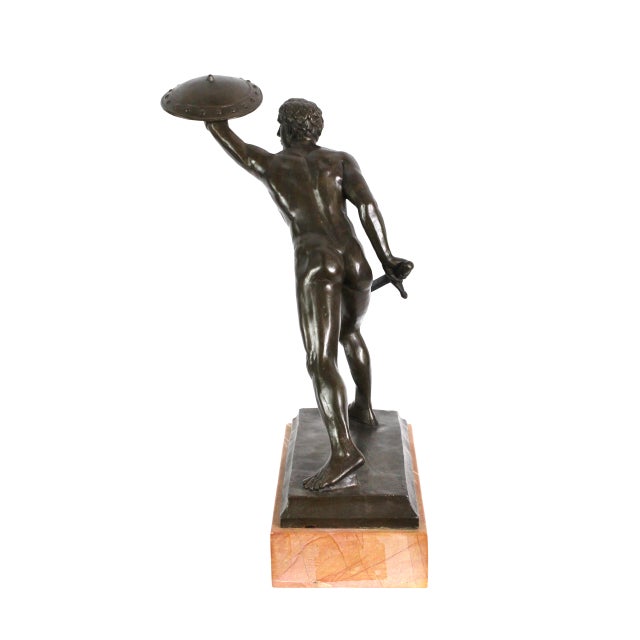 Antique 19th Century Bronze Sculpture of Soldier by Jean Dider Debut For Sale - Image 9 of 10
