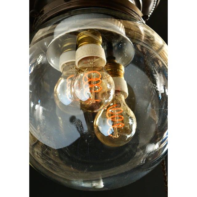 19th Century Welsbach Gas Pendant From Chimera Watts For Sale In New York - Image 6 of 10