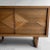 1950s Mid Century Chevron Front Oak Sideboard For Sale In New York - Image 6 of 12