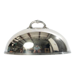 Mid 20th Century Silver Soldered Food Dome For Sale