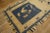 1900s Beige Background Dragon Geometric Pattern Antique Chinese Peking Rug For Sale In New York - Image 6 of 11