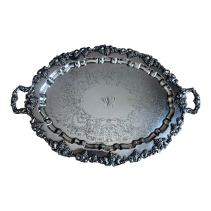 Barbour Silver Plate Wine Serving Tray