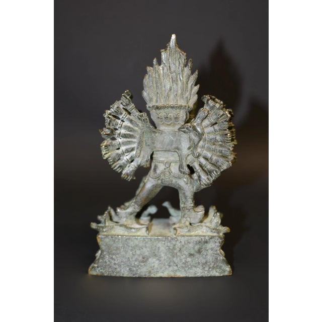 19th Century Tibetan Couple Statue Vajrasattva For Sale - Image 12 of 13