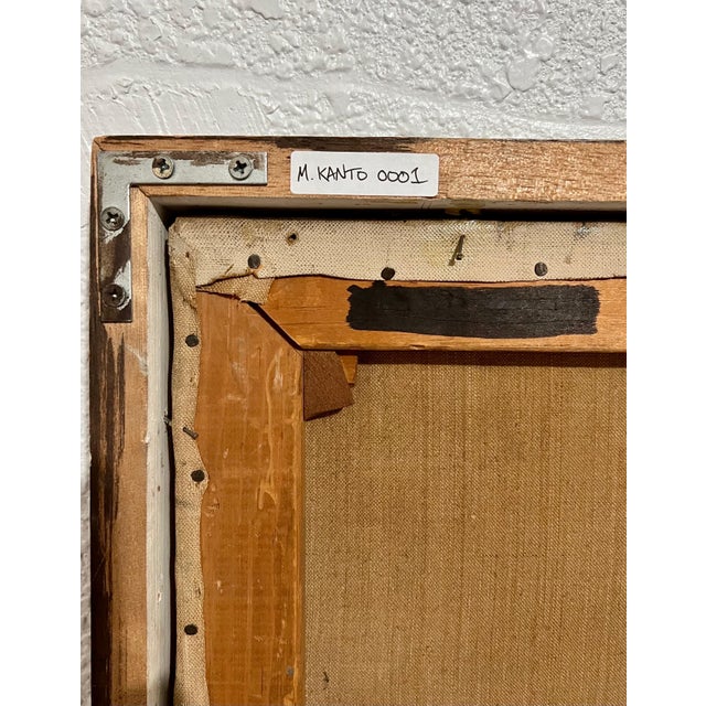 American Morris Kantor, 1930 Oil Painting Sea Side Sailboats American Modernist WPA Artist Morris Kantor, 1930 For Sale - Image 3 of 12