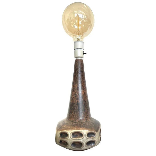 Ceramic Ceramic Erika Table Lamp by Noomi Backhausen & Poul Brandborg for Søholm, Denmark For Sale - Image 7 of 7