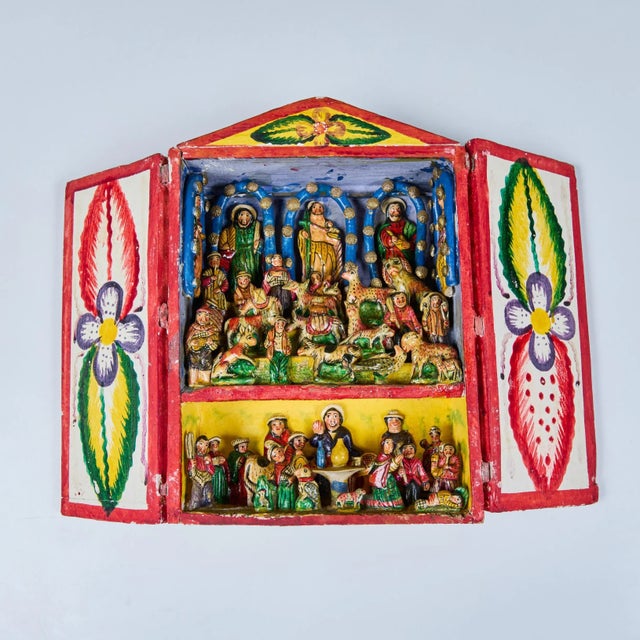 Mid 20th Century Peruvian Retablo from the Evelyn Ackerman Estate For Sale - Image 5 of 12