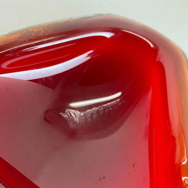 Large Murano Glass Bowl, Italy, 1970s For Sale - Image 10 of 18