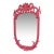 19th Century Large Rococo/ Baroque Design Ornately Carved Wood Wall Mirror With Aged Glass For Sale