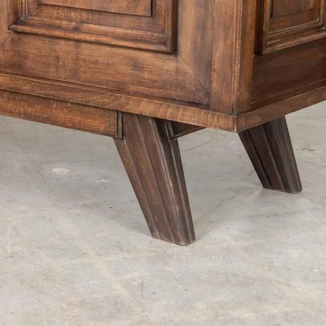 1940s French Brutalist Oak Sideboard For Sale - Image 15 of 15