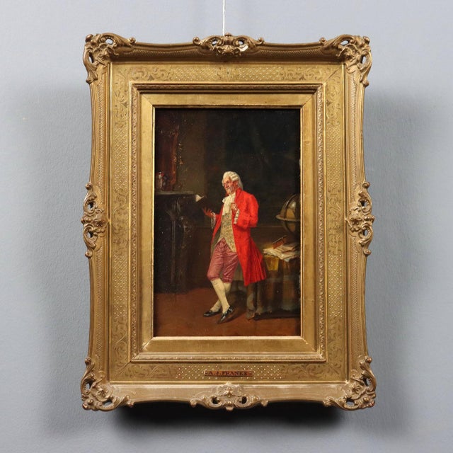Albert Joseph Franke, Oil on Panel, Framed For Sale - Image 13 of 13