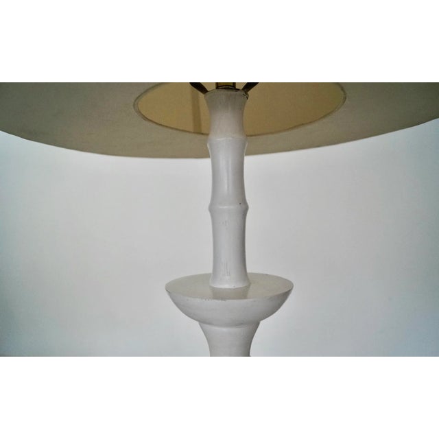 Shabby Chic Vintage Hollywood Regency Cottagecore Floor Lamp For Sale - Image 3 of 13