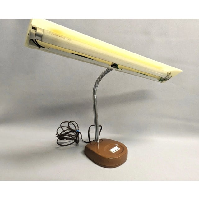 1970s Mid-Century Mobilite Gooseneck Desk Lamp For Sale - Image 5 of 9
