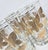 Metal Mid Century 22kt Gold Leaf Tumblers- Set of Eight For Sale - Image 7 of 12