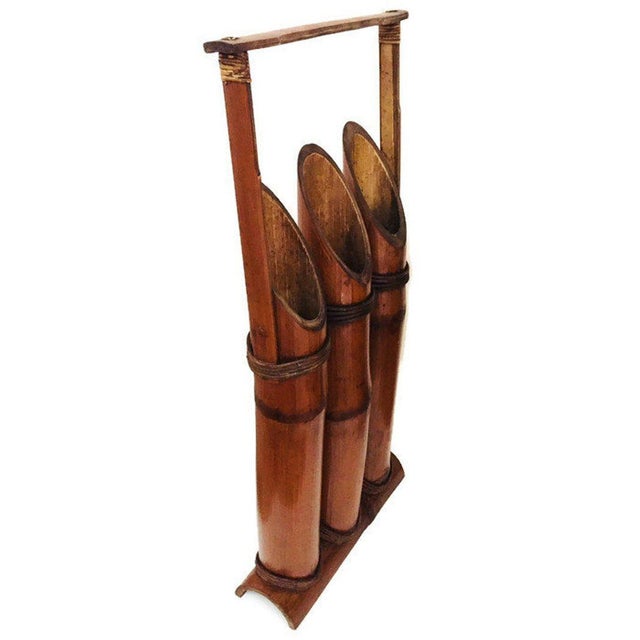 Vintage Bamboo Umbrella Stand Chairish