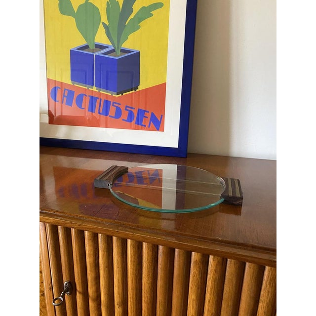 Art Deco Glass Tray, France, 1930s For Sale - Image 6 of 18