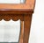 You are viewing an elegant Biedermeier style side table In walnut with glass top Clean and minimal design great for modern...