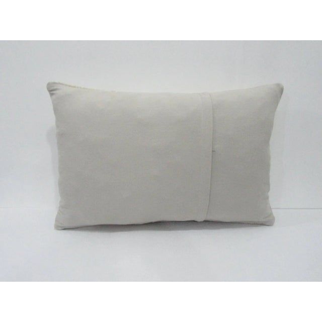 Mid-Century Modern Cream Decorative Pillow Cover For Sale - Image 3 of 4