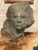 Female Sculpture Carved Stone Bust of a Woman Signed by Artist Charles Cutler - Mid Century For Sale - Image 9 of 11