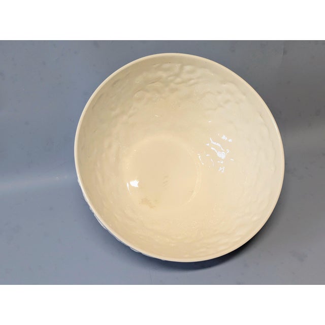 1920s 1920s Spode 'Imperial Fancies' Embossed Large Primrose Bowl For Sale - Image 5 of 12