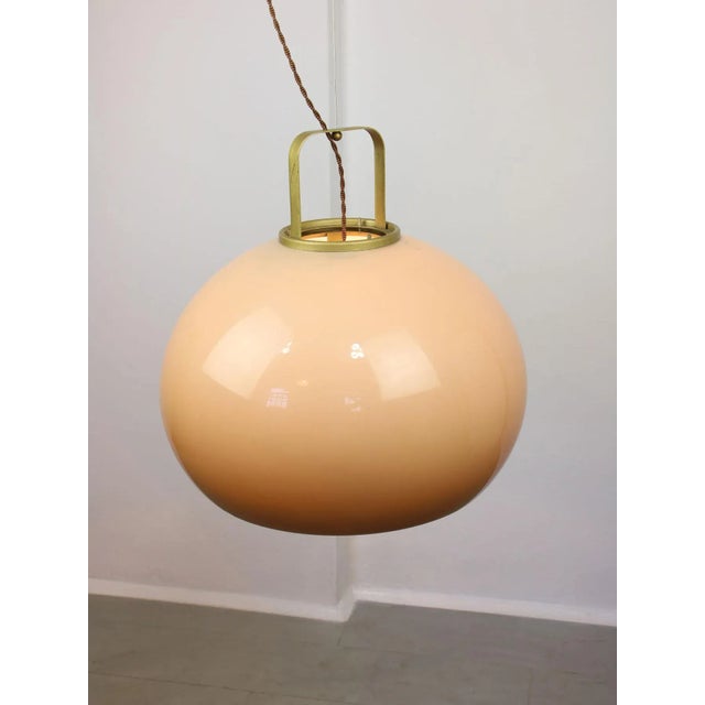 Guzzini Vintage Zurigo Pendant by Luigi Massoni for Guzzini For Sale - Image 4 of 10