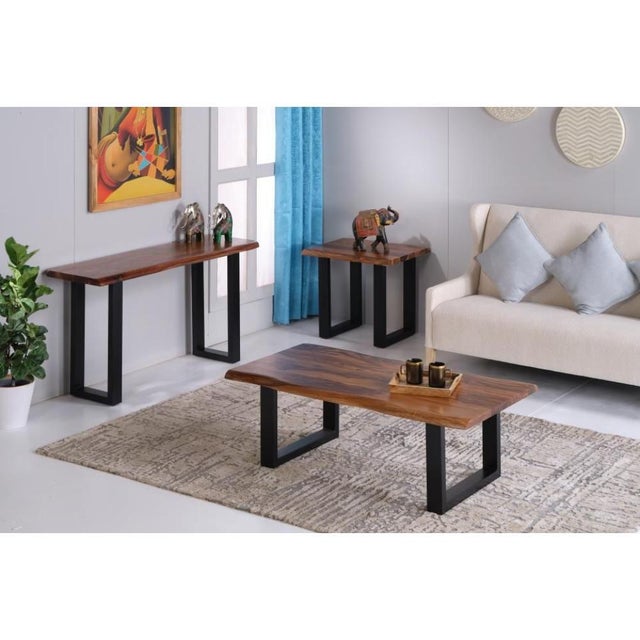 This console table delivers the honest beauty of natural wood in a clean rectangular silhouette that works hard in any...