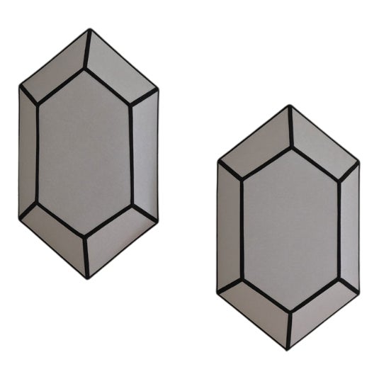 Parchment Wall Lamps, Set of 2 For Sale