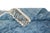 Mottled Linear Hand-Knotted Wool Rug | 10'1" X 7'2" | One of a Kind For Sale - Image 6 of 8