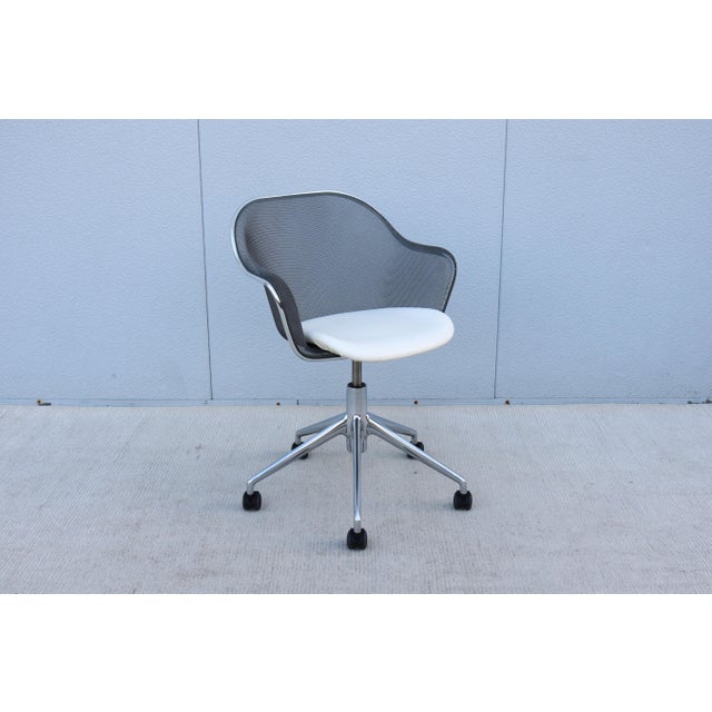 Fabulous Iuta swivel desk task chair designed by Antonio Citterio for B&B Italia in 2000. The Iuta chair is characterized...