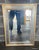 23 X 30.5 Gold & Silver-Leaf Beveled Glass Hanging Wall Mirror, Approx 20 Years Old For Sale In New York - Image 6 of 10