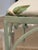 Vintage Iron Foot Stool With Colefax and Fowler “Bowood” Cotton Chintz Upholstered Cushion For Sale - Image 14 of 17
