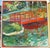 Wood Monumental "Japanese Bridge on the Lily Pond" Framed Contemporary Impressionist Oil Painting For Sale - Image 7 of 7