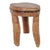 Vintage Naga Wood Stool For Sale