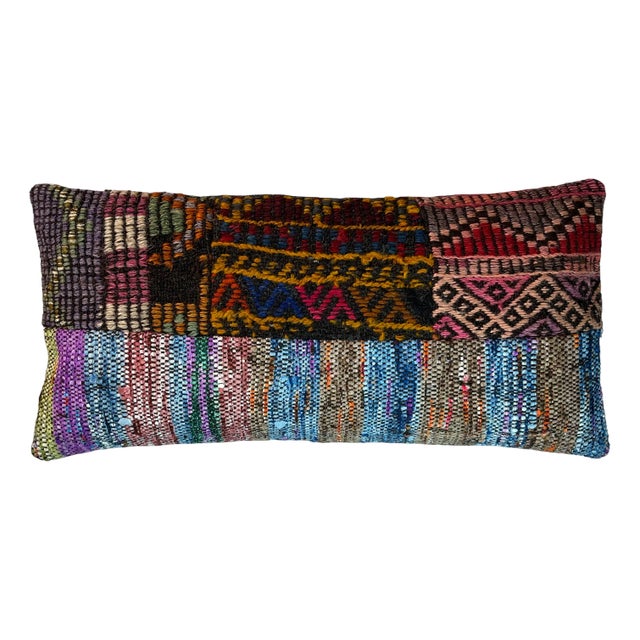 Vintage Turkish Kilim Cushion Cover, 1970s For Sale