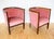 Antique Art Nouveau Edwardian Barrel Back Tub Armchairs in Mahogany and Pink Upholstery, 1910, Set of 2 For Sale - Image 18 of 18