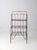 Brown Mid 20th Century Collapsible Wire Shelf Rack For Sale - Image 8 of 13