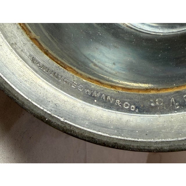 Antique 1905 Pewter College University Pennsylvania Class 8 Tankard Trophy Stein For Sale - Image 11 of 14