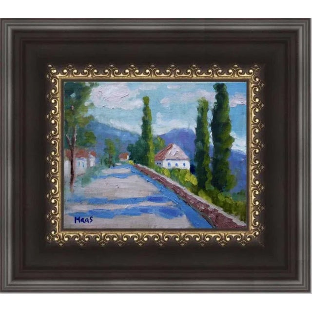 Lake Como, Italy Contemporary Landscape Oil Painting For Sale - Image 4 of 6