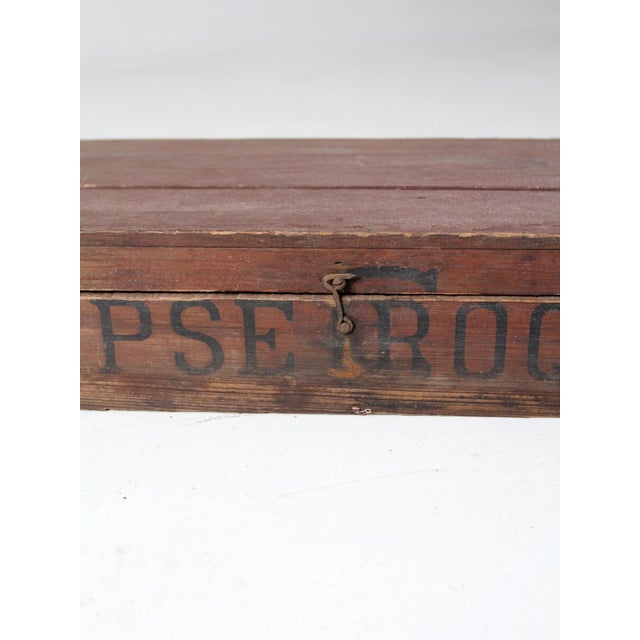 Wood Antique Eclipse Croquet Box Set For Sale - Image 7 of 12