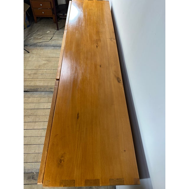 Sideboard in Oiled Elm from Maison Regain, 1970s For Sale - Image 11 of 13