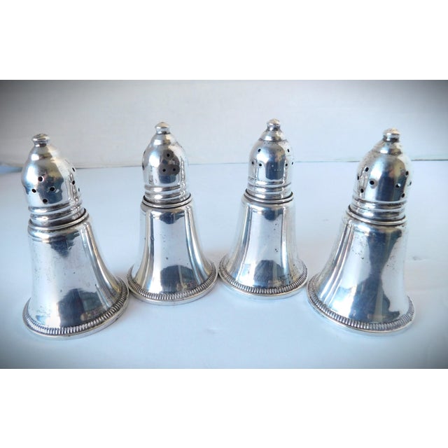 Sterling Silver Duchin Creative Mid Century Salt and Pepper Shakers ...