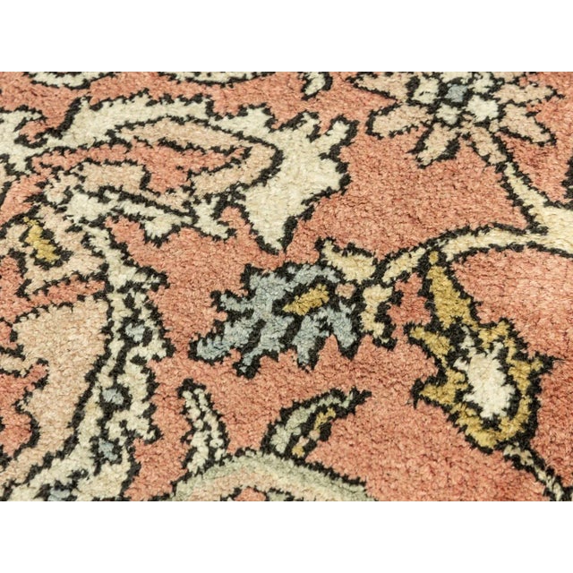 Beige Cashmere Rug, 1960s For Sale - Image 8 of 12