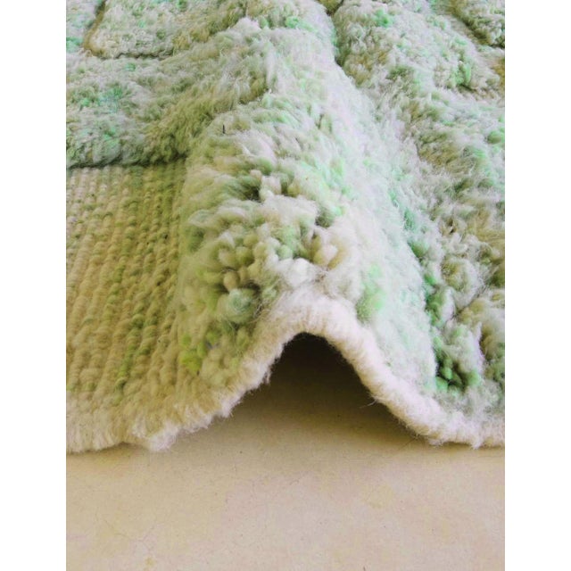 2020s Green Moroccan Contemporary Rug - 11.3 X 8.3 Ft For Sale - Image 5 of 9